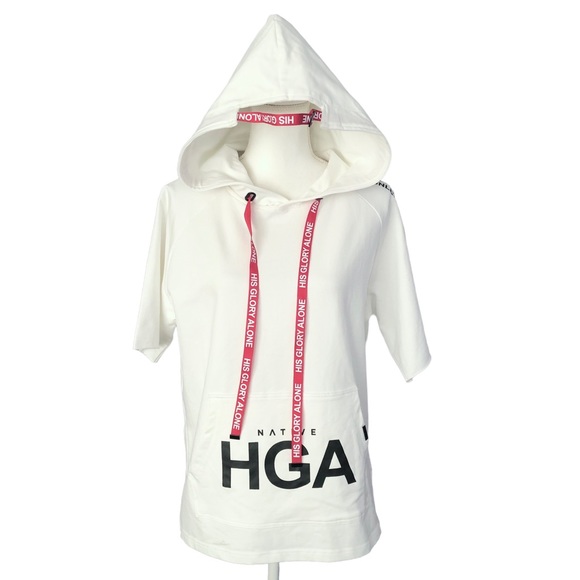 Native Supply Other - Native Supply HGA Short Sleeve Hoodie With Kangaroo Pocket Size S